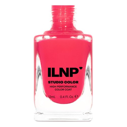 ILNP Malibu - Raspberry Jelly Nail Polish, Studio Color High Performance