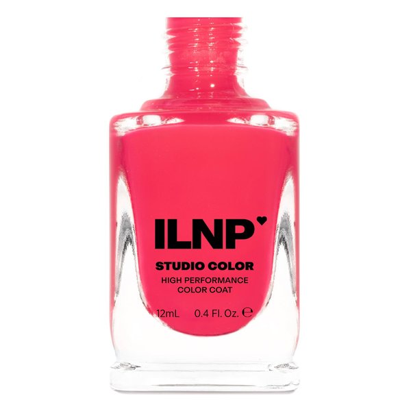 ILNP Malibu - Raspberry Jelly Nail Polish, Studio Color High Performance