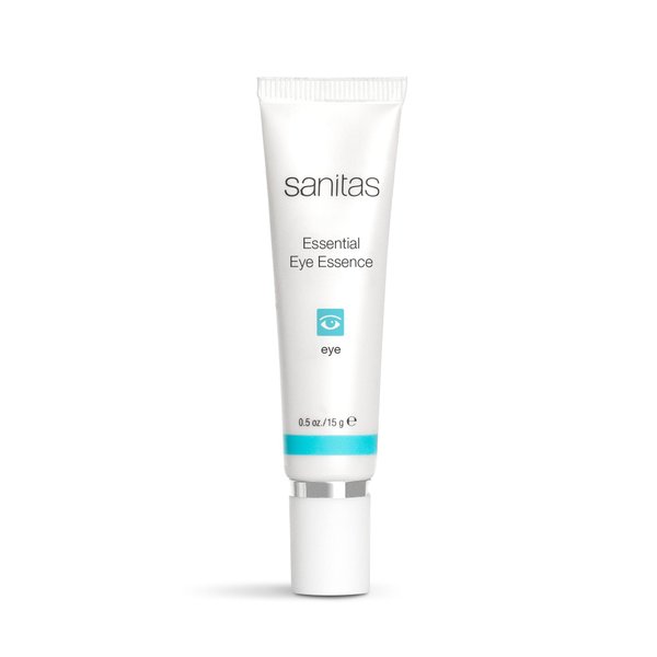 Sanitas Skincare Essential Eye Essence, Hydrating And Nourishing Eye Cream, Ceramides, Peptides, 0.5 Ounce