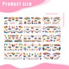 15 Sheets of Pride Tattoos, Gay Pride Tattoos Rainbow Temporary Tattoo Waterproof Durable Waterproof Rainbow Flag Tattoo Stickers for Pride Equality Parades and Celebrations