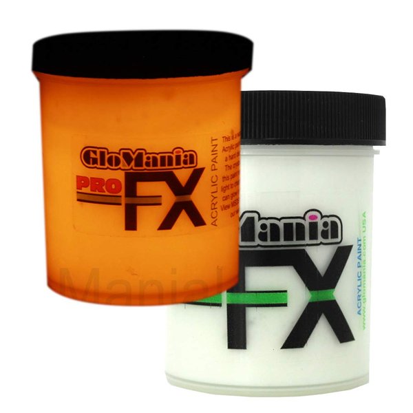 Glow in The Dark Paint, Luminous Glowing ProFX Orange 1 Ounce