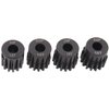 Treehobby 4PCS Metal Steel 32P 5mm Pinion Gear Set 13T 14T 15T 16T with Hex Key for RC Cars(Compatible with 0.8 Metric Pitch)
