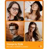 TIJN Progressive Multifocus Reading Glasses for Women Anti Blue Light Blocking Readers Vintage Square Nerd Eyeglasses