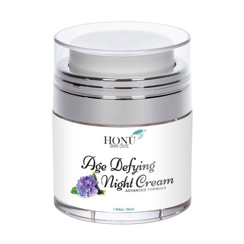 Day and Night Moisturizer For Face - Proprietary Night Time Face Moistureizer With Anti Aging Face Cream - A Perfect Day Cream and Night Cream Set - Each 50ml by Honu Skin Care