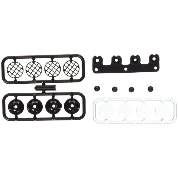RPM Light Canister Set for RPM Slash and Nitro Slash Front Bumper, Black