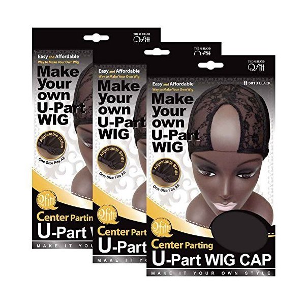 Qfitt - Center Parting U-Part Wig Cap #5013 by Qfitt