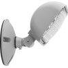 Lithonia Lighting ERE GY SGL WP SQ M12 LED One Single Head Emergency Light, Gray