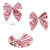 Spenlly Women Teens Girls Velvet Hair Bows Clip Kids Little Girls Hair Bow Alligator Clip Hair Barrettes Headwear Hair Accessories (Light Pink)