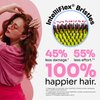 Wet Brush Shine Enhancer - Pink Ultra-soft IntelliFlex Bristles Leave Hair Shiny And Smooth For All Hair Types