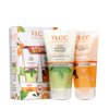 Vlcc Combo kit of Orange Oil Face Wash (150ml) & Tulsi Face Wash (150ml) (Pack of 2)