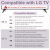 60 65 Inch TV Stand for LG TV Legs 60UJ6200 60UJ6300 60UK6200 60UM6950 60UN7300 65UJ6300 65UJ6320 65UJ6540 65UK6200 65UK6500 65UK6500PLA 65UM7300 65UN7300 Replacement Legs for LG TV with Screws