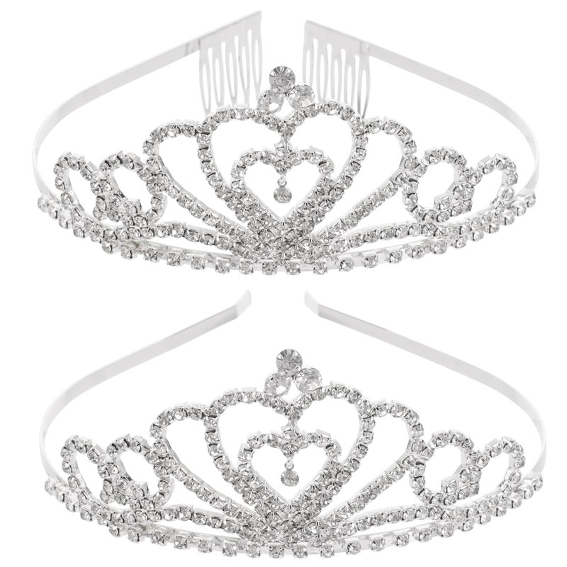 Rhinestone Crystal Tiara Crown Wedding Bridal Prom Birthday Pegeant ...