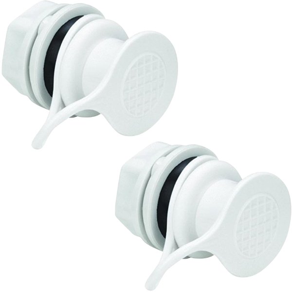 Igloo Cooler Replacement Standard Triple Snap Drain Plug (2pk)
