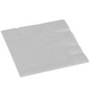 Silver 3-Ply Beverage Napkins | Pack of 20 | Party Supply