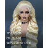 FASHION VILA 613 Lace Front Wig Human Hair 13x4 Blonde Lace Front Wigs Human Hair 180% Density Body Wave 613 Frontal Wig Pre Plucked With Baby Hair (13x4 613 Body Wave Wig, 24 Inch)