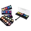 LOT of 5 designer metalic eye shadows with 25 colors EYEshadow palette