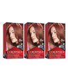 Revlon Permanent Hair Color, Permanent Hair Dye, Colorsilk with 100% Gray Coverage, Ammonia-Free, Keratin and Amino Acids, 55 Light Reddish Brown, 4.4 Oz (Pack of 3)