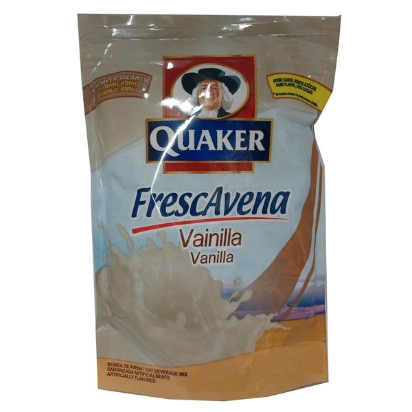 Quaker FrescAvena Vanilla Flavor Oat Beverage Mix, 11.1oz 8 Pack
