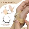 AKSO MEDICOS CMC Thumb Brace - Comfortable Thumb Splint for CMC Joint Pain, Osteoarthritis, Tendonitis, Arthritis, CMC Joint Thumb Arthritis Brace for Women & Men (Left Hand, Medium)