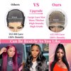 LATTIXXIA 6x5 Wear and Go Glueless Wigs Human Hair Pre Plucked Pre Cut HD 200% Density Lace Straight Lace Front Wigs Human Hair Glueless Lace Front Wigs For Women 28 Inch