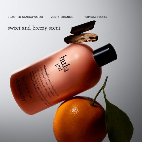 philosophy hydrating shower gel hula girl
