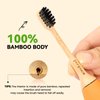 PONPACE Bamboo Toothbrush Heads Compatible with 7AM2M, Soft Castor-Oil Bristles, Biodegradable Toothbrush Replacement Heads, Eco-Friendly & Daily Cleaning