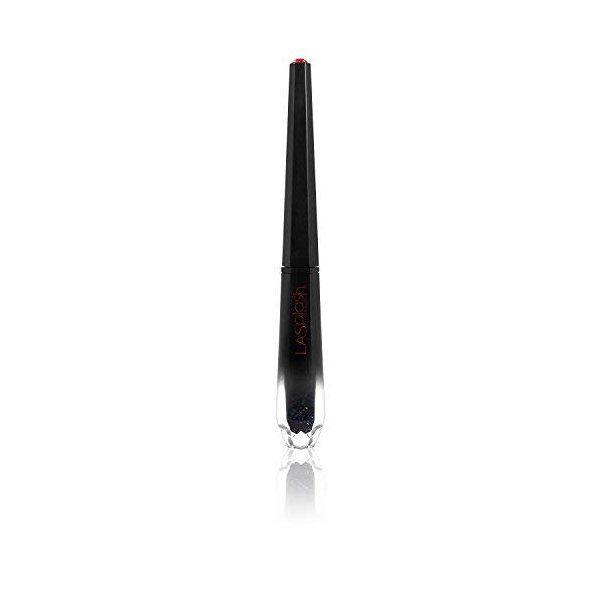 LASplash Cosmetics Glitter & Glow Smudge-Proof Wickedly Divine Liquid Eye Liner (Black Glitter - Invoke)