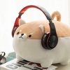 Auspicious beginning Shiba Inu Plush Stuffed Animal Corgi Plush Cute Dog Plushie Toy Anime Corgi Shiba Plush Kawaii Plushies Dog Soft Pillow, Plush Toy Birthday Gifts for Boys Girls (Brown, 11.8")