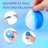 Stress Balls for Adults and Kids, Blue Squishy Ball, Soft Squishy Toys, Sensory Fidget Toys for Anxiety Relief, Stretch Stress Relief Squeeze Ball, Party Favors, Squishy Squeeze Toys for Kid