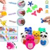 127 Pcs Pop Party Favors for Kids 4-8-12, Premium Pop Fidget Toys, Treasure Box Toys, Goodie Bag Fillers, Pinata Stuffers, Treasure Chest, Carnival Prizes, Prize Box Toys for Kids Classroom