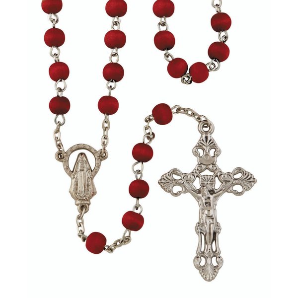 7mm Rose Scented Wood Rosary
