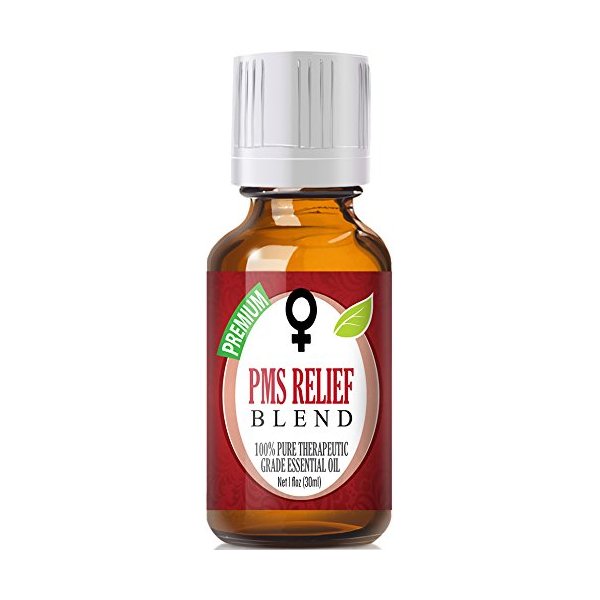 Healing Solutions PMS Relief Blend Essential Oil - 100% Pure Therapeutic Grade, 30ml
