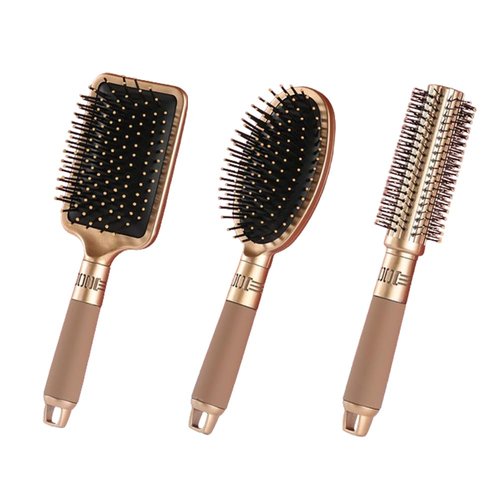 APOFUN 3 Pieces Hair Brush Comb Set Paddle Brush Detangle Hair Brush for Men and Women Wet, Dry, Curly and Straight Hair