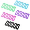 Outus 150 Pieces U Shape Nail Polish Protector Nail Guards Spill Proof Stickers Peel Off Nail Stickers for Nail DIY