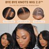 Sunber Yaki Straight Bob Bye Bye Knots 7x5 Lace Front Glueless Wear and Go Human Hair Wigs Pre Plucked Invisible Knots Pre Everything 3S Ready to Wear Short Yaki Bob Pre Cut Lace 150% Density 10Inch