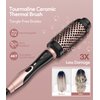 Terviiix 3 in 1 Thermal Brush Set, Ceramic Curling Wand, Fast Heating Hot Brush, 3 Interchangeable Travel Curling Irons for Short, Medium & Long Hair(1.25 Inch, 1.5 Inch & 1.75 Inch), Dual Voltage