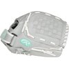 Rawlings girls 11.5 inch Softball Glove, Teal/Grey/White, US