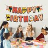 DIADARL Sushi Happy Birthday Party Banners, Sushi Birthday Party Decorations, Sushi Party Supplies, Japanese Sushi Party Decorations for Sushi Theme Baby Shower Supplies