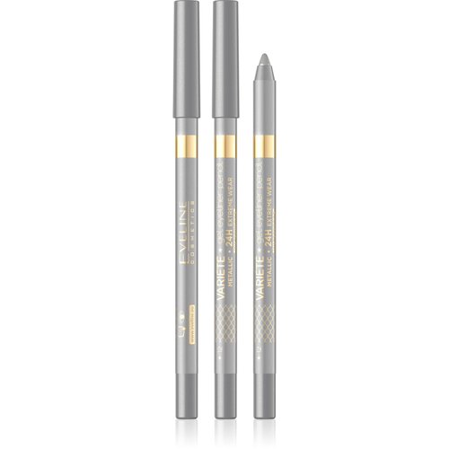 Eveline Cosmetics VARIETE GEL EYELINER PENCIL 12 SILVER, white