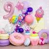 Ice Cream Birthday Decorations, 5 Pcs Dokuna Ice Cream Balloons 9th Birthday Decorations for Girls, Giant Number 9 Foil Mylar Balloon, 9 Years Old Ice Cream Theme Birthday Party Supplies Decor (9th)