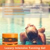 5.3Oz Luxury Intensive Tanning Gel, Natural Tanning Accelerator Cream Gel, Tanning Gel for Outdoor Sun and Sunbed