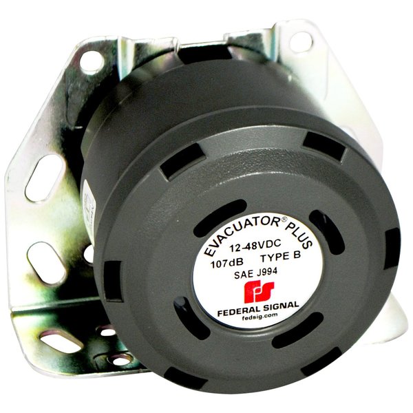 Federal Signal 201333SSG Evacuator Back-Up Alarm, Dual Function Universal Mount