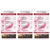 L'Oreal Paris Excellence Creme Permanent Hair Color, 5AB Mocha Ash Brown, 100 percent Gray Coverage Hair Dye, Pack of 3