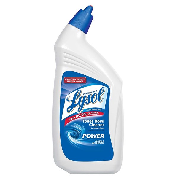Lysol 74278EA Disinfectant Toilet Bowl Cleaner, 32 oz Bottle, 1 Bottle