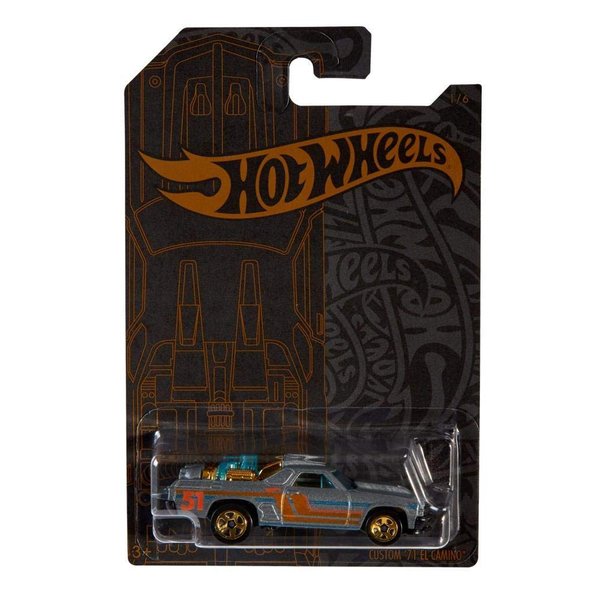 Hot Wheels Compatible Custom '71 El Camino 1 of 6 51st Anniversary Series 1:64 Scale Collectible Die Cast Model Car