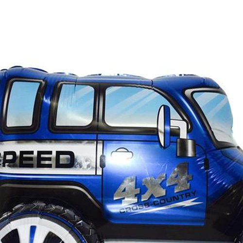 2 Vehicles Off-Road Car Foil Mylar Balloons, 25.5'' Double-Sided Off-Road Car Theme Balloons Party Favors Decorations Supplies for Baby Boys Girl Birthday Shower Party Decorations