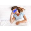 Eye See Plush Gel Eye Mask for Puffy Eyes, Blue - Cold Eye mask to Treat Dark Circles, Sinuses, Dry Eyes, and for Allergy Relief - Microwave Safe for Heat Therapy