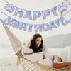 Mermaid Birthday Banner - Mermaid Banner, Mermaid Birthday Decorations for Girls, Boys, Kids - Mermaid Party Supplies, Mermaid Party Decoration for Mermaid Theme Parties, Birthday Party and Home Decor
