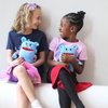 The Tooth Brigade Book and Tooth Fairy Pillow Bundle, Interactive Set Includes 8" Plush Toy with Lost Tooth Pocket and Adventures of The Tooth Brigade Hardcover Book (Blue Bundle)
