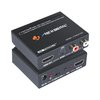 J-Tech Digital HDMI Audio Extractor 4K 30Hz 1080P 60Hz SPDIF + RCA Output, HDMI ARC Audio Extractor Converter, Dolby Digital/DTS CEC